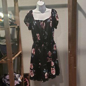 Floral Dress/Blouse 4X